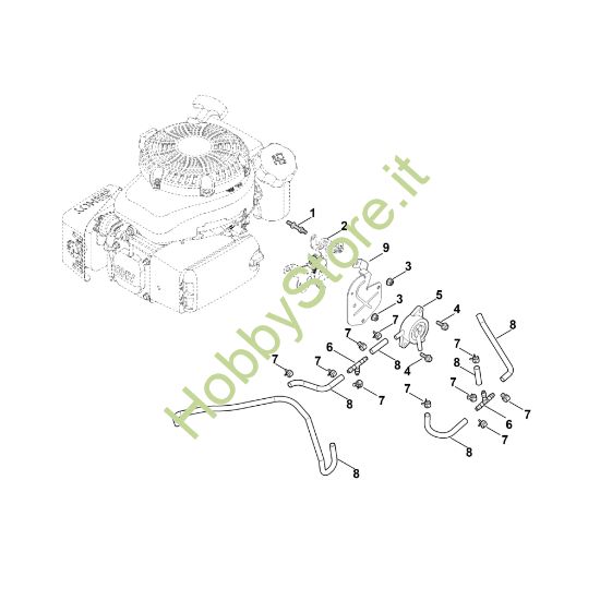 Picture of H - Pompa carburante HD675 (HD675-3012)